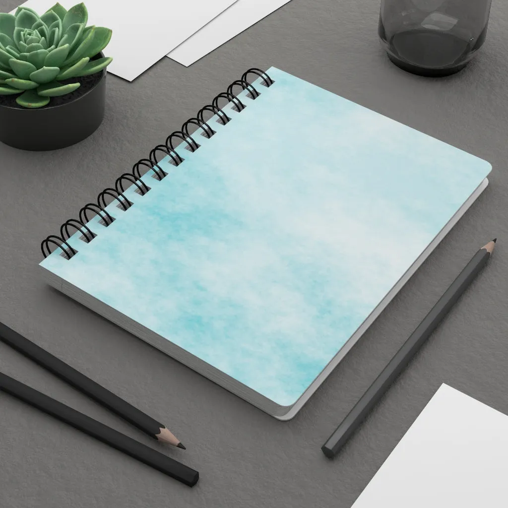 Blue Clouds Spiral Bound Journal