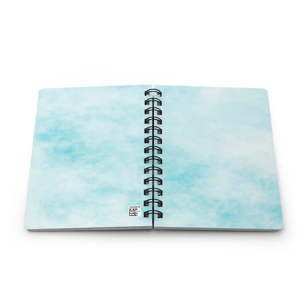 Blue Clouds Spiral Bound Journal