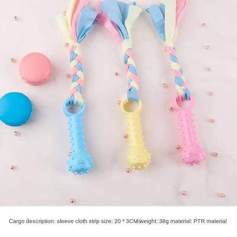 Chewy Puppy Teething Toy for Molar Cleaning