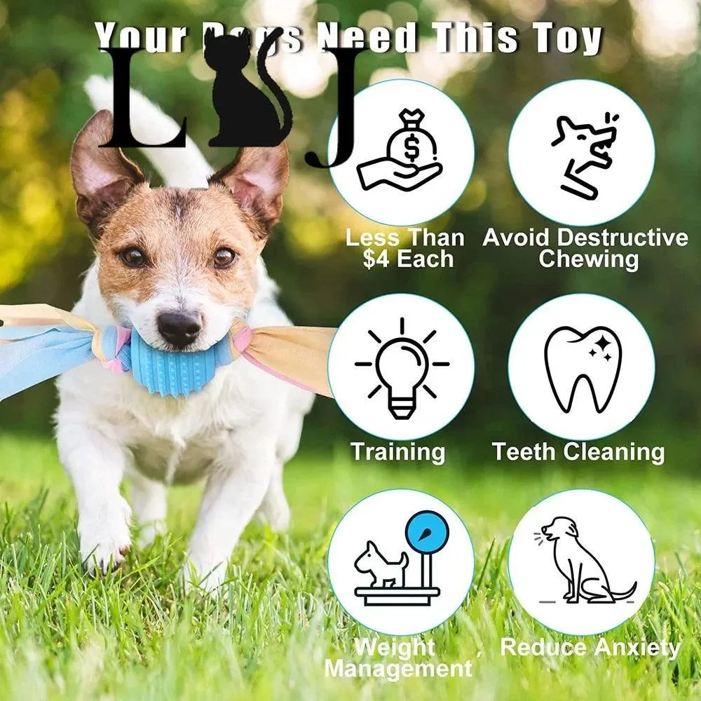 Chewy Puppy Teething Toy for Molar Cleaning