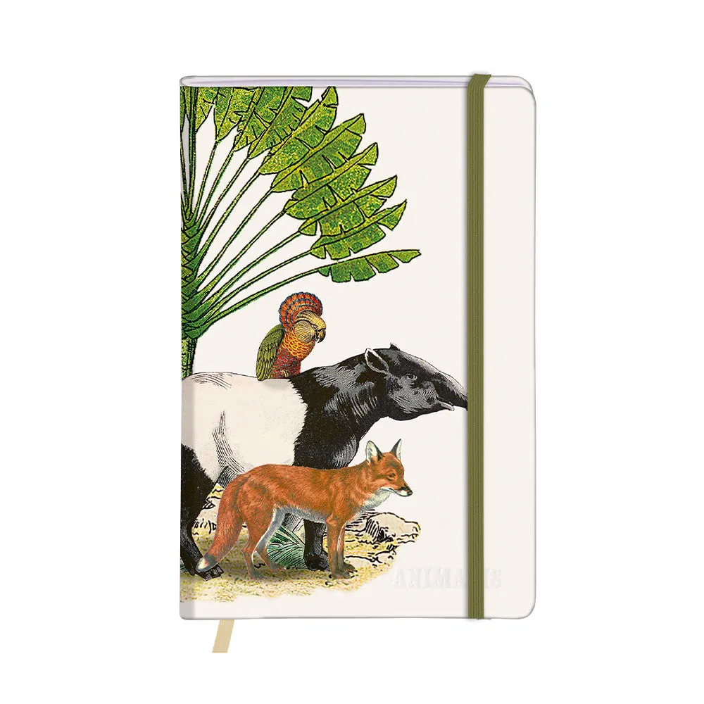 Clairefontaine Animalis, Hardcover Notebook A6  Lined