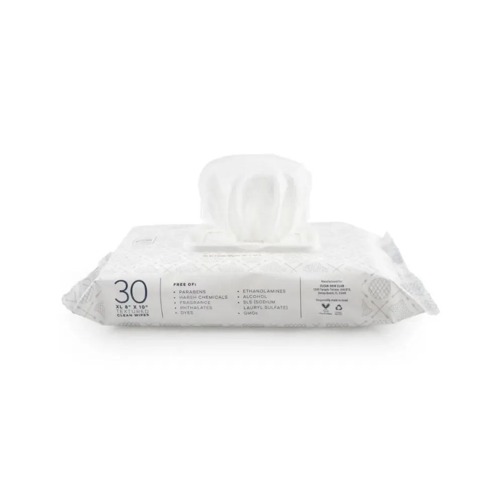 Clean Skin Club Clean Wipes 30pcs