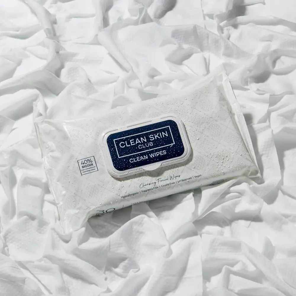 Clean Skin Club Clean Wipes 30pcs