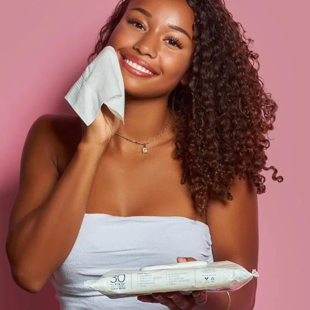 Clean Skin Club Clean Wipes 30pcs