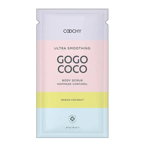 Coochy Ultra Smoothing Body Scrub Foil - .35 Oz Mango Coconut