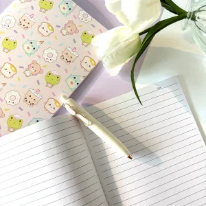 Cute character patterned notebooks