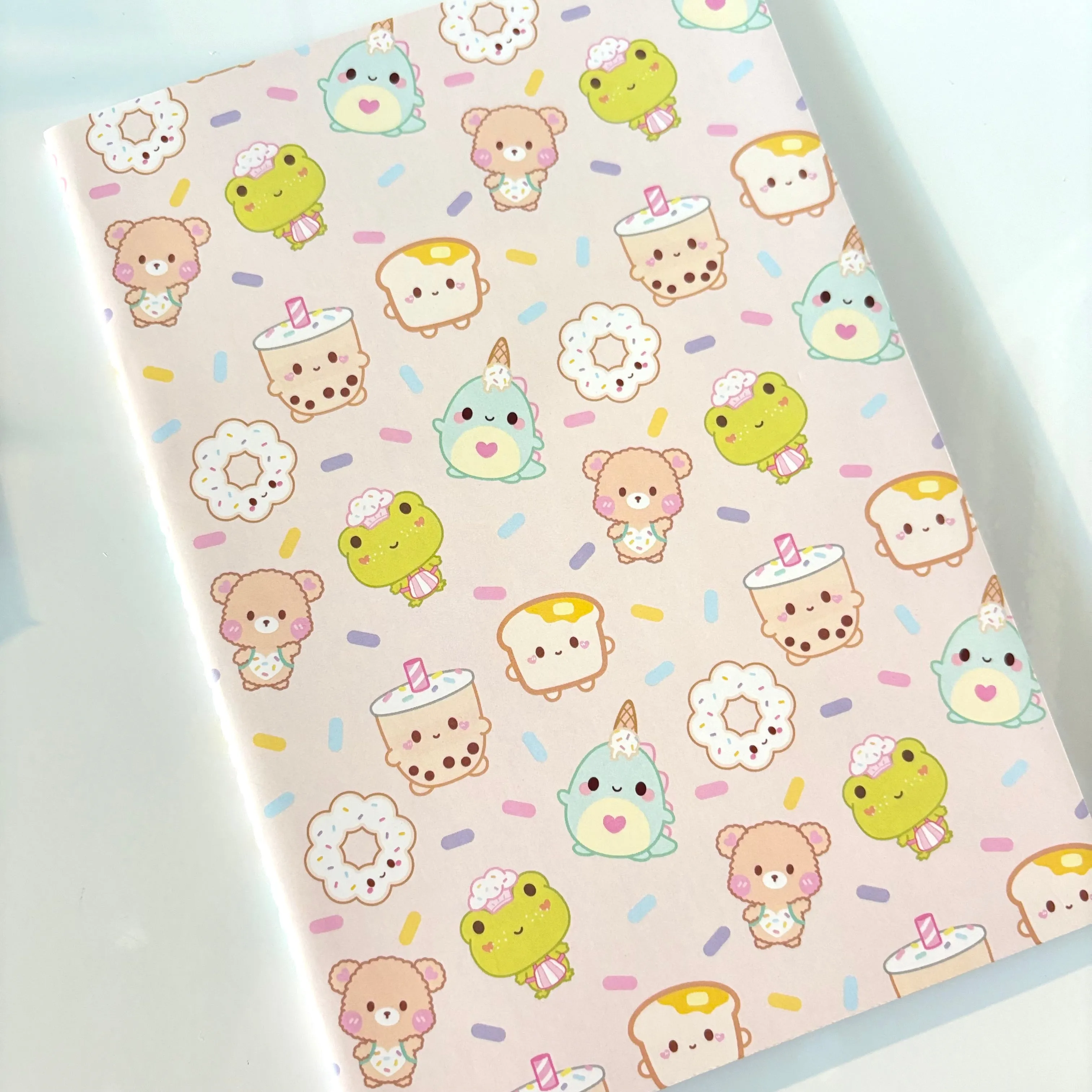 Cute character patterned notebooks