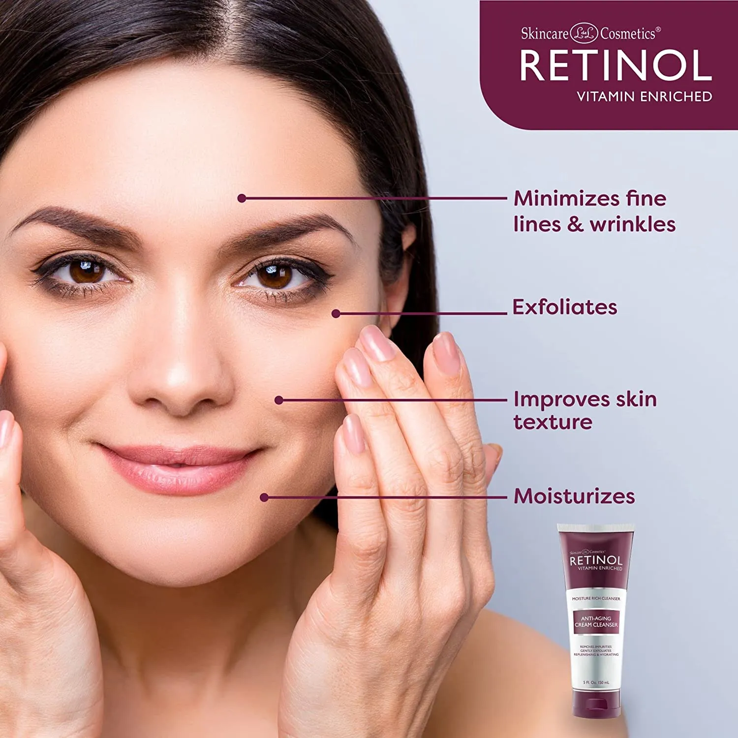 Daily Moisturizing Cream Cleanser with Gentle Exfoliation