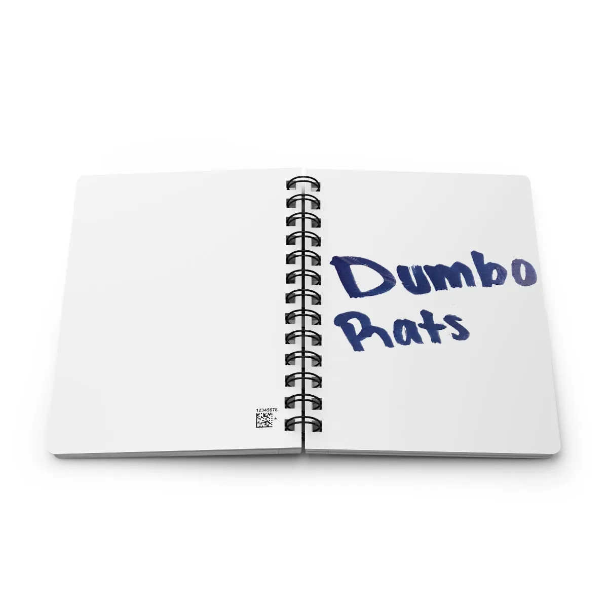 Dumbo Rats Spiral Bound Journal