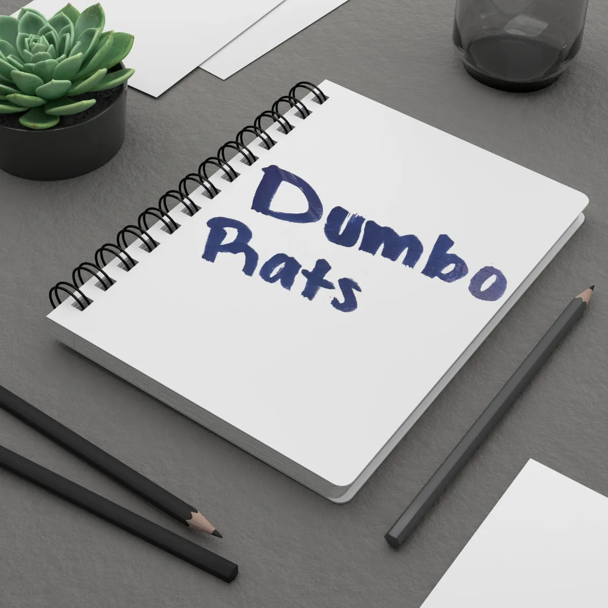 Dumbo Rats Spiral Bound Journal