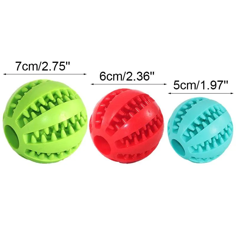Elasticity Ball Dog Chew Toy Slow Feeder