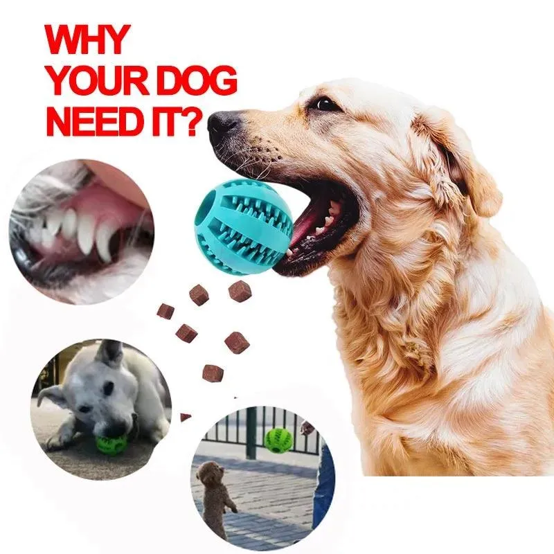 Elasticity Ball Dog Chew Toy Slow Feeder