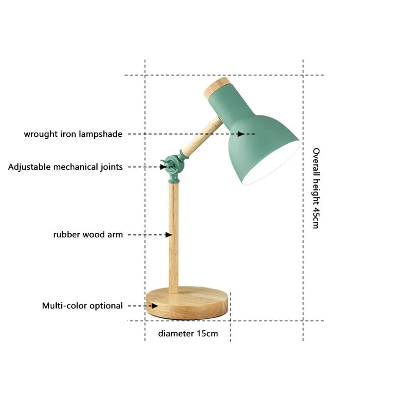 Eye Protection LED Table Lamp for Reading