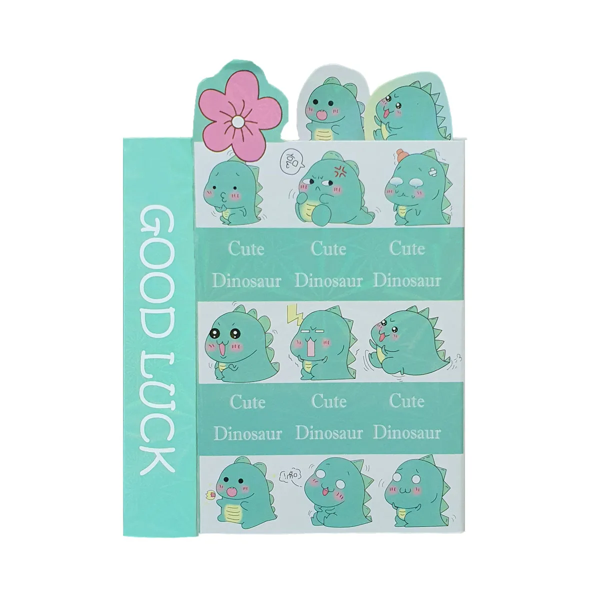 Folding Sticky Notes - Dinosaur
