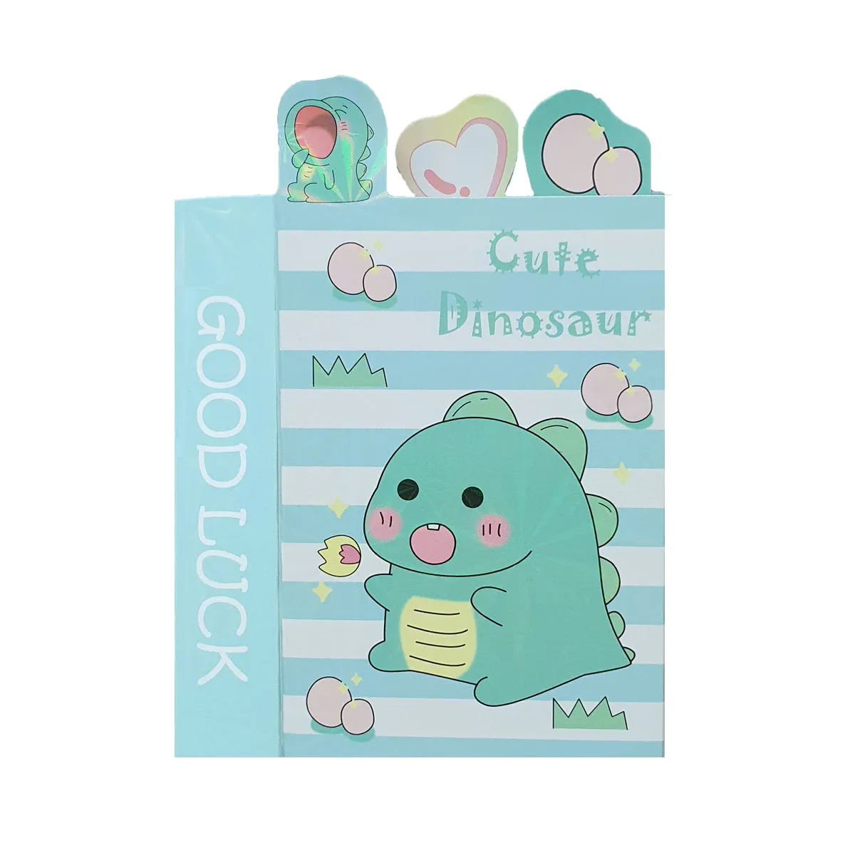Folding Sticky Notes - Dinosaur