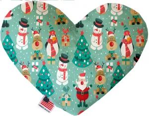 Frosty And Friends 6 Inch Heart Dog Toy