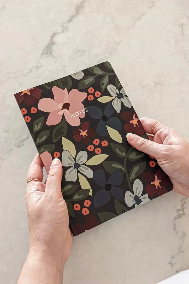 Garden Flower Notebook