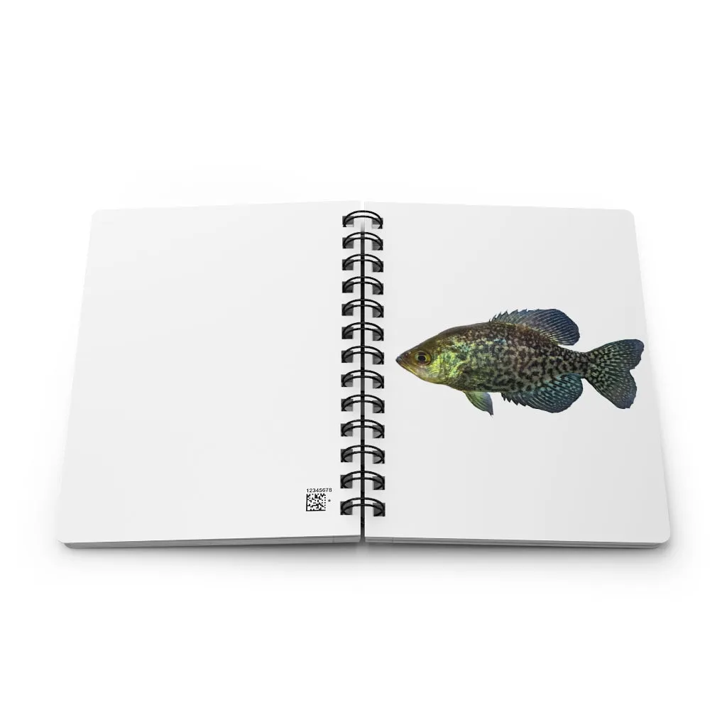 Golden Fish Spiral Bound Journal