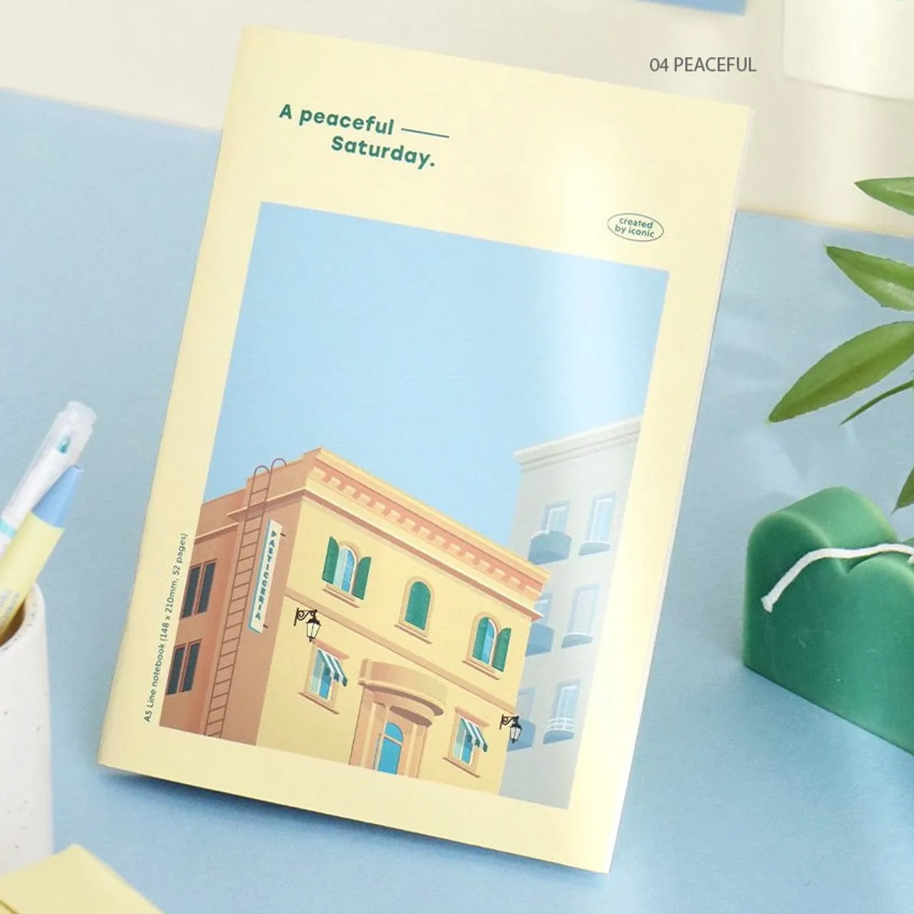 Iconic Haru Line Notebook [A5]