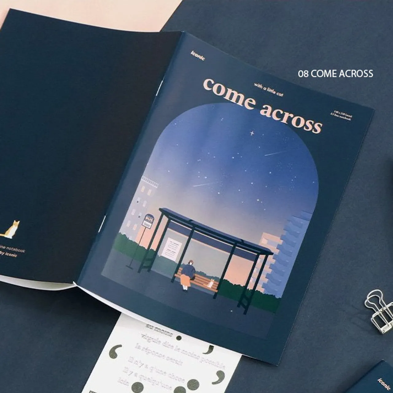 Iconic Haru Line Notebook [A5]