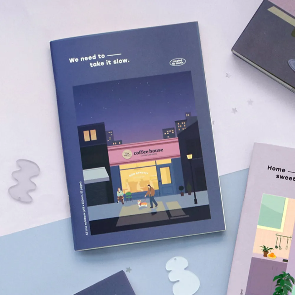 Iconic Haru Line Notebook [A5]