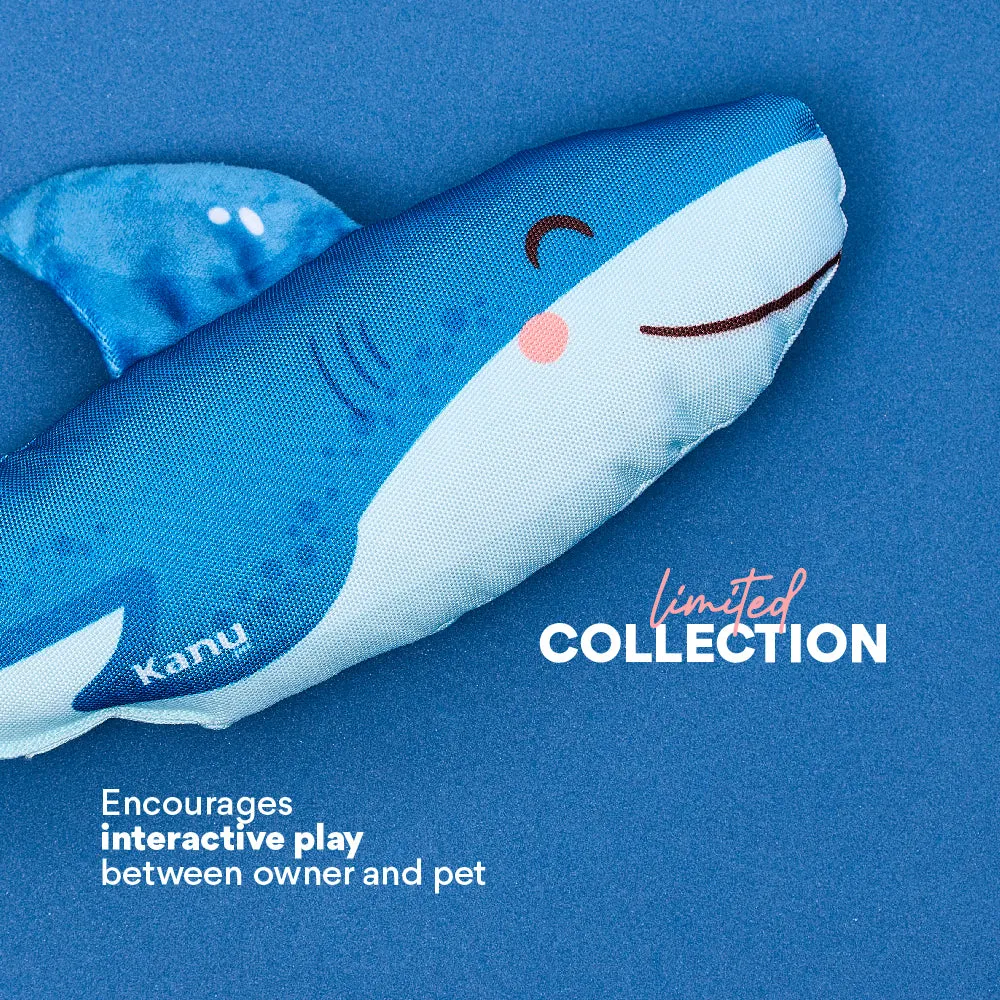 Kanu Pet Shark Plush Dog Toy