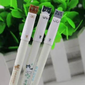 Kawaii Gel Pen Set - Cats