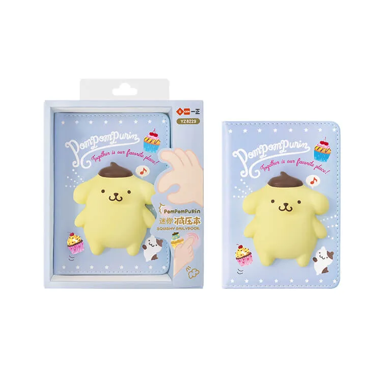 Kawaii Mini Stress Relief Squishy Notebooks