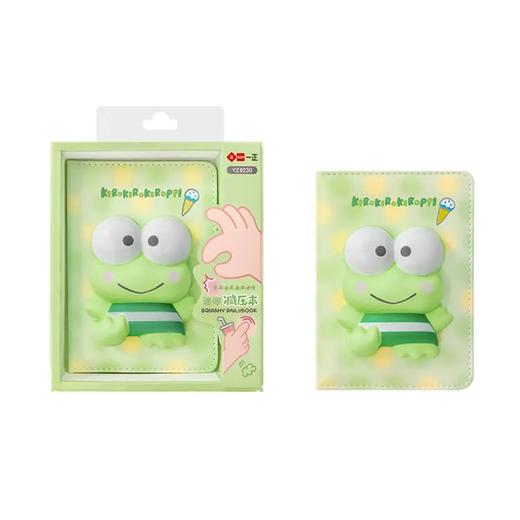 Kawaii Mini Stress Relief Squishy Notebooks