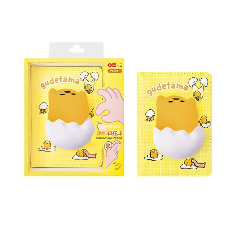 Kawaii Mini Stress Relief Squishy Notebooks