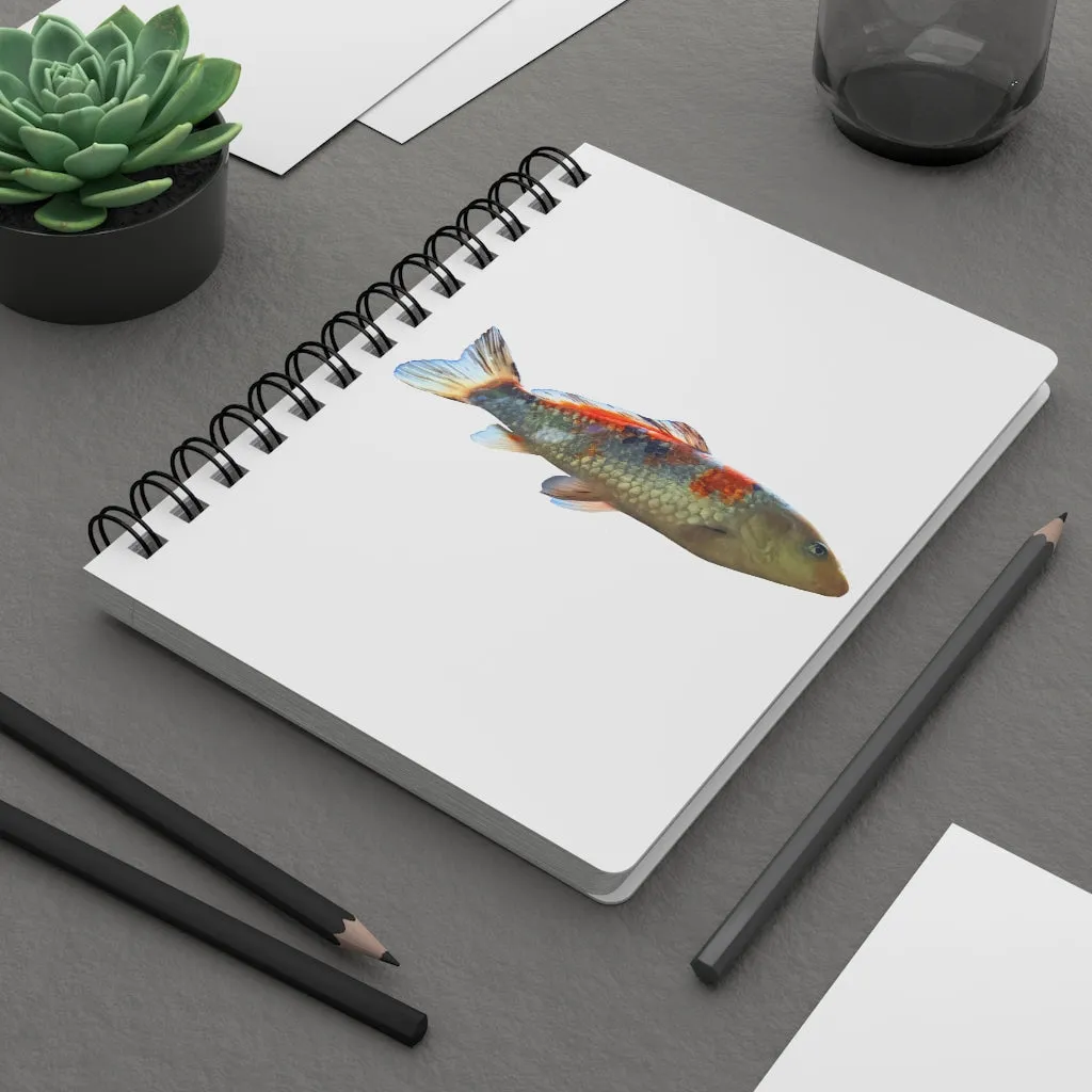 Koi Fish Spiral Bound Journal