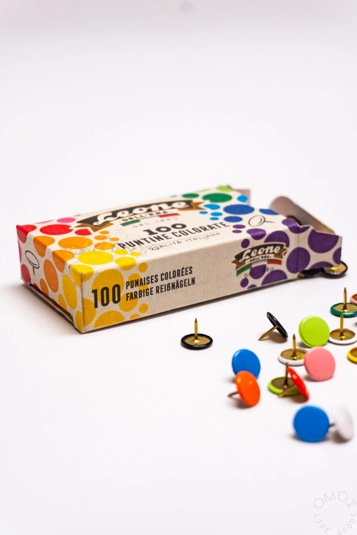 Leone Dell'Era Assorted Color Push Pins