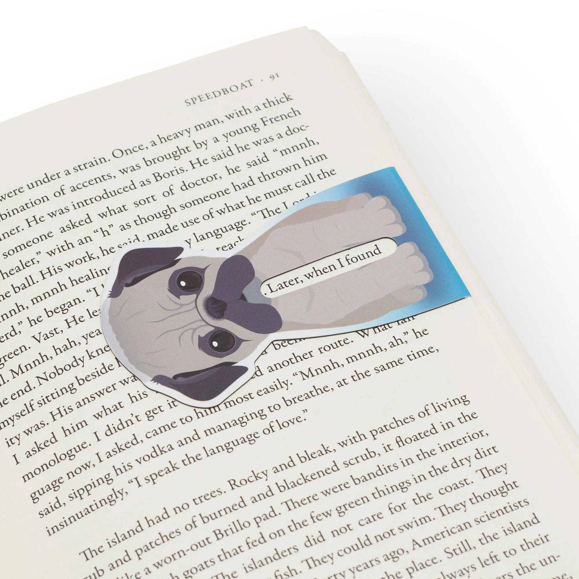 Linemarker Set of 2 Magnetic Bookmark (Dogs)