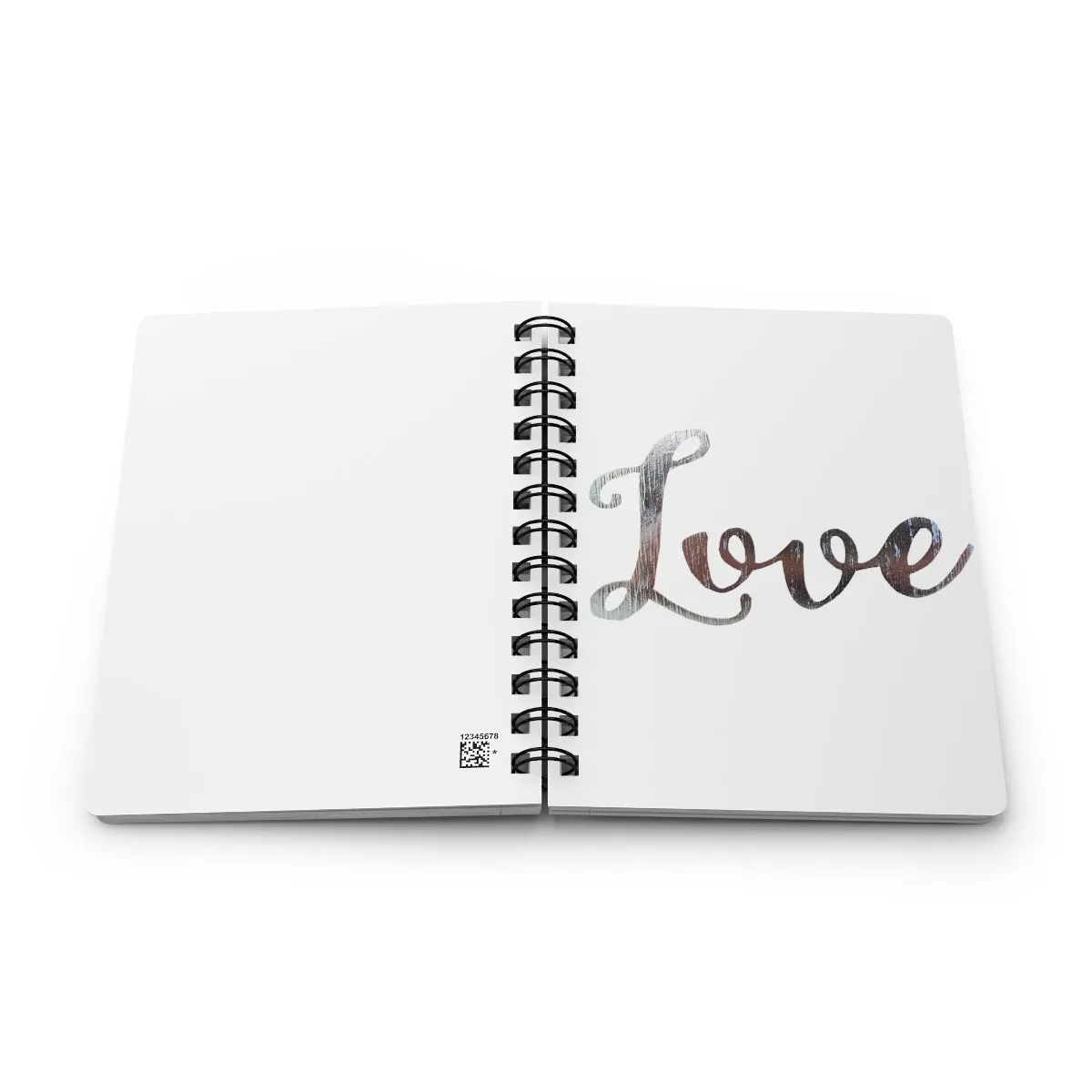 Love Spiral Bound Journal