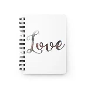 Love Spiral Bound Journal