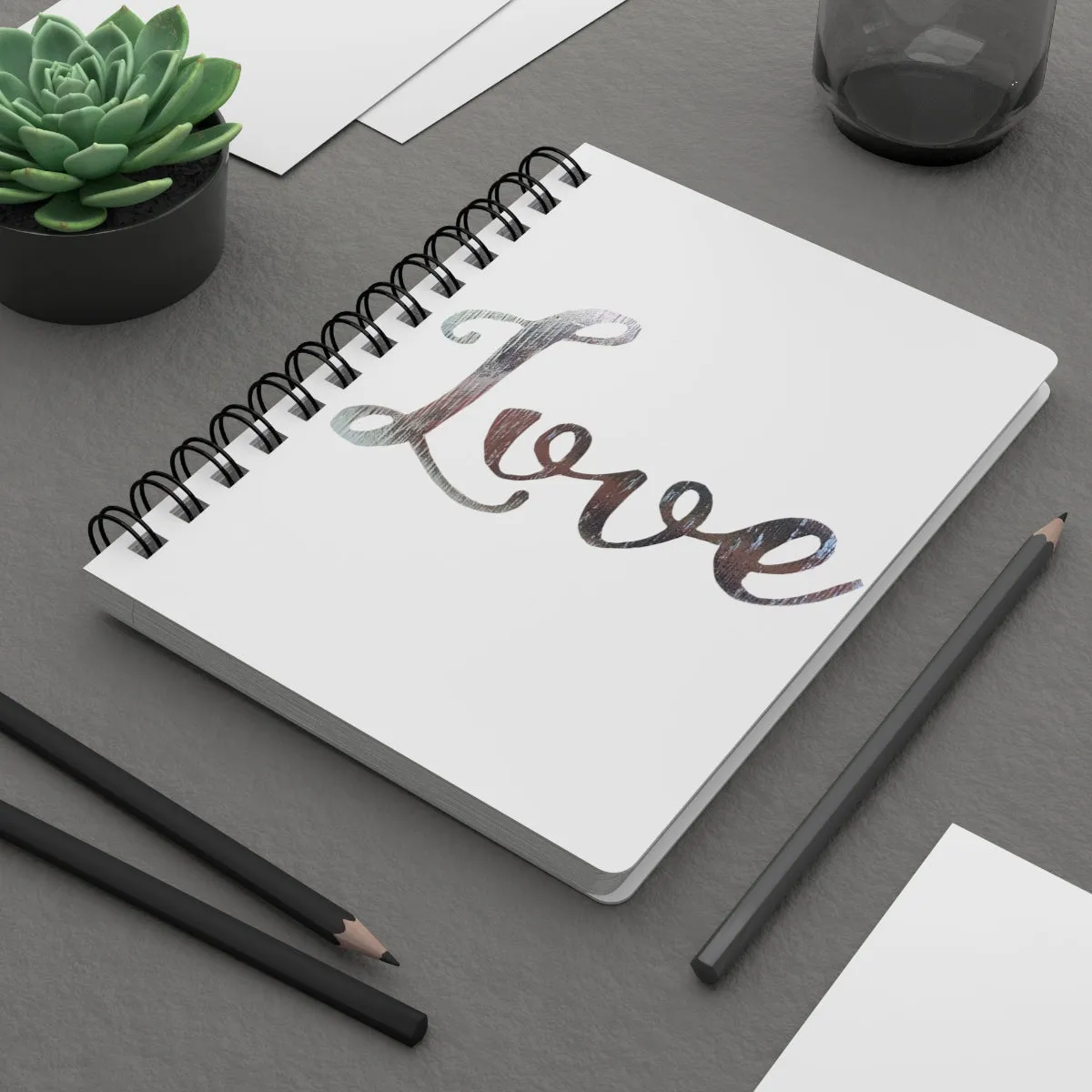 Love Spiral Bound Journal