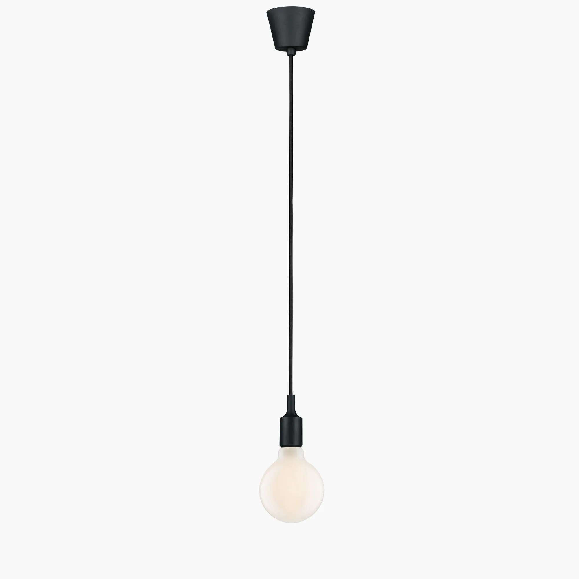Neordic Ketil 20W Dimmable Pendant Light in Black