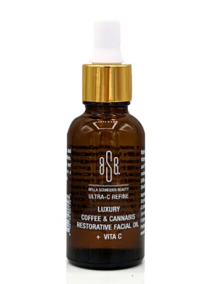 NEW! LUXURY COFFEE & CANNABIS RESTORATIVE FACIAL OIL   VITA C