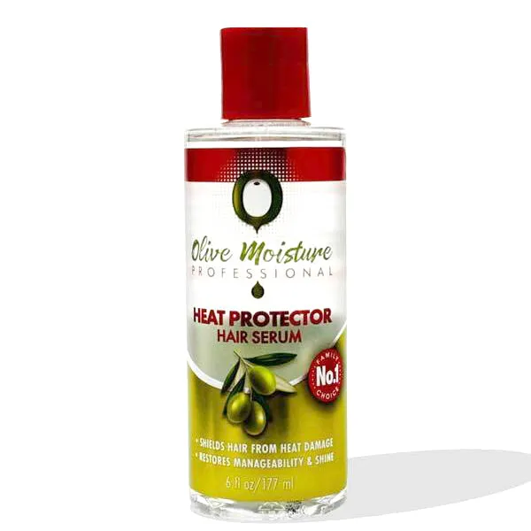 Olive-Infused 6 oz. Hair Serum for Moisture and Heat Protection