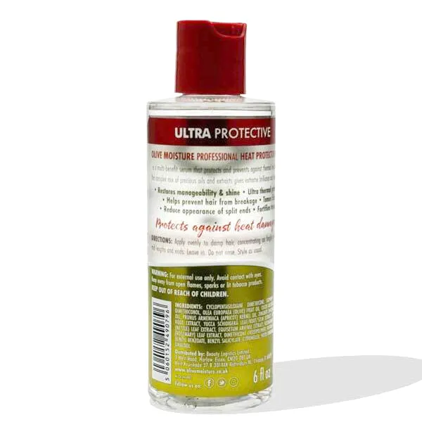 Olive-Infused 6 oz. Hair Serum for Moisture and Heat Protection