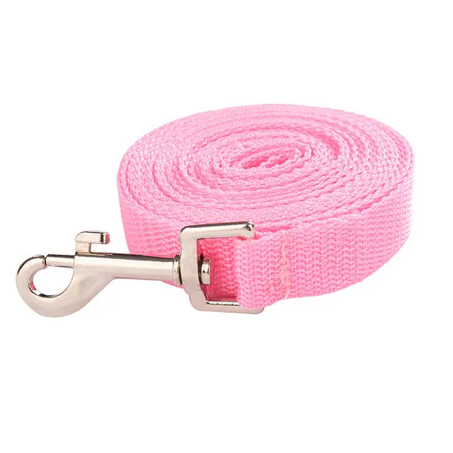 Pet Dog Leash Nylon Leash For Small Medium Dogs Cats Puppy Walking Running Leashes Lead Pet Supplies-1.5M 1.8M 3M 4.5M 6M Length