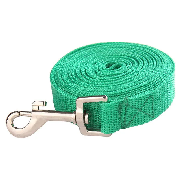Pet Dog Leash Nylon Leash For Small Medium Dogs Cats Puppy Walking Running Leashes Lead Pet Supplies-1.5M 1.8M 3M 4.5M 6M Length