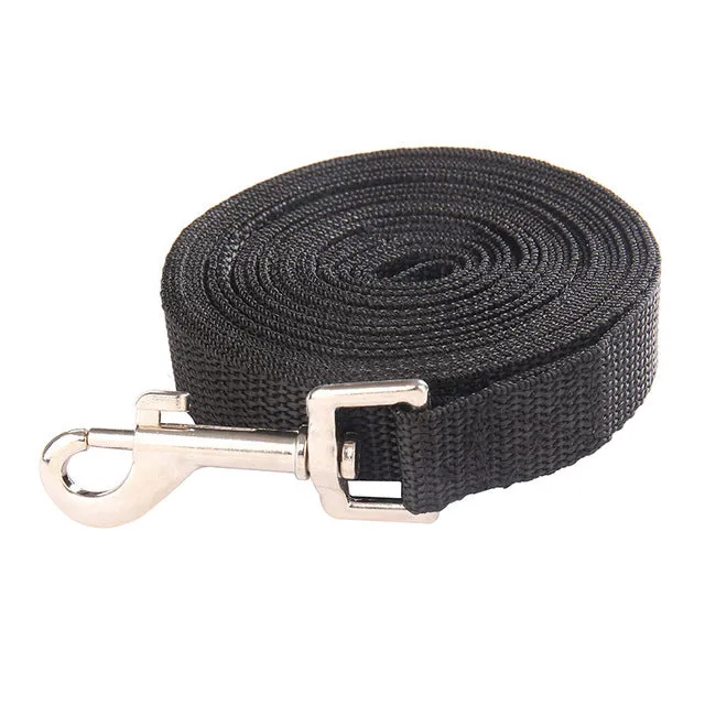 Pet Dog Leash Nylon Leash For Small Medium Dogs Cats Puppy Walking Running Leashes Lead Pet Supplies-1.5M 1.8M 3M 4.5M 6M Length