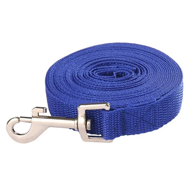 Pet Dog Leash Nylon Leash For Small Medium Dogs Cats Puppy Walking Running Leashes Lead Pet Supplies-1.5M 1.8M 3M 4.5M 6M Length