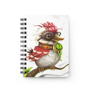 Pete the Sweet Little Bird Spiral Bound Journal