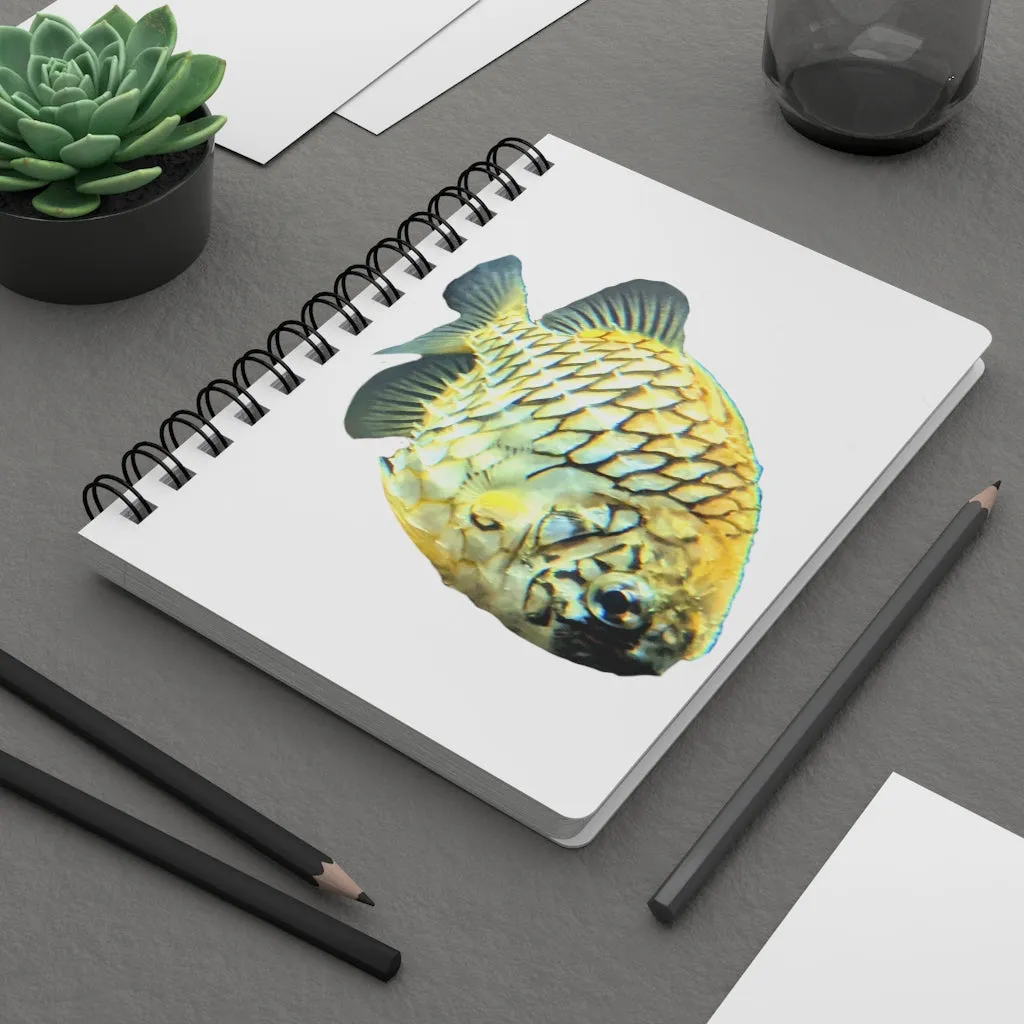 Pineapple Fish Spiral Bound Journal