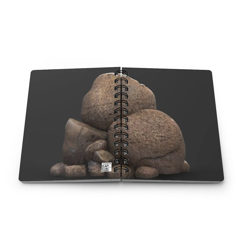 Rocks Spiral Bound Journal