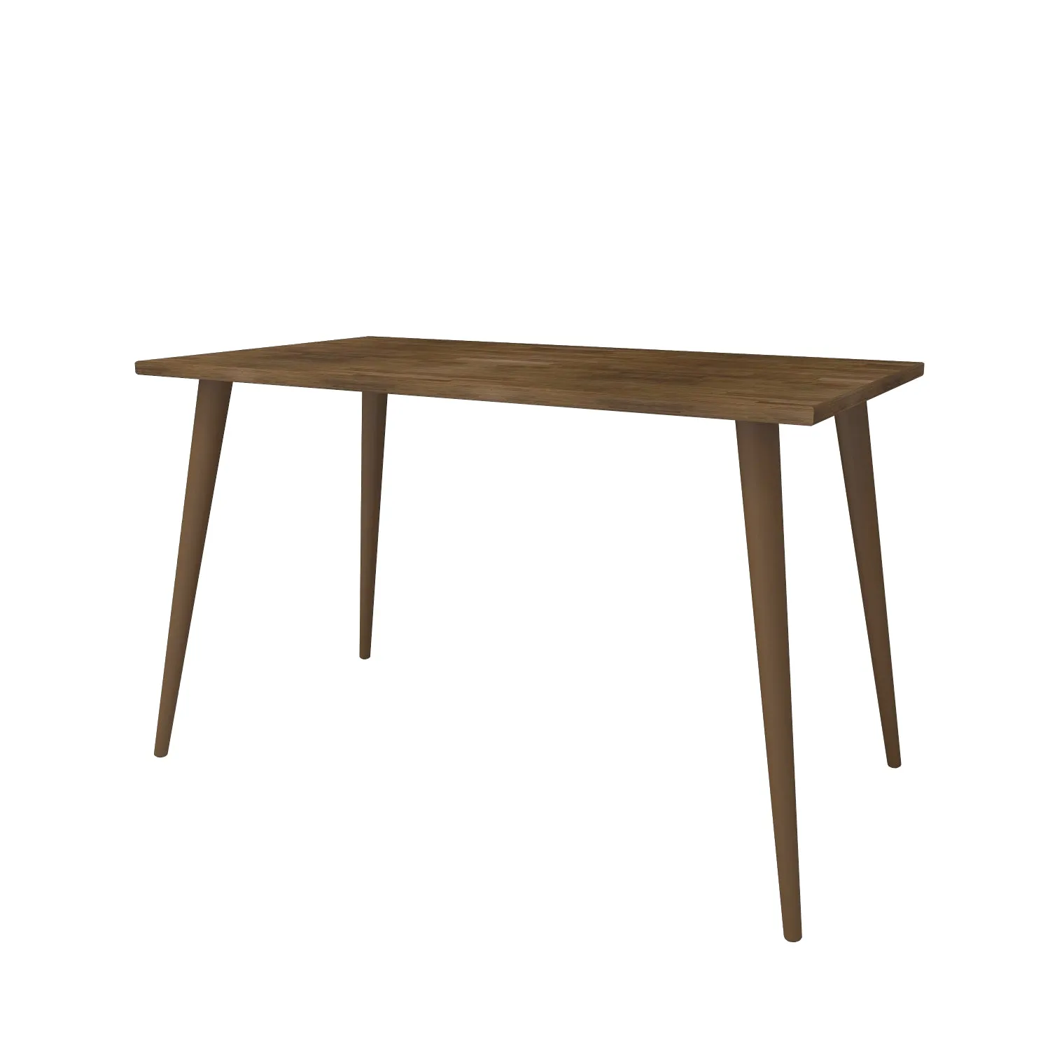 Solid Pine Wood Handmade Computer Desk with Beechwood Legs Ilana