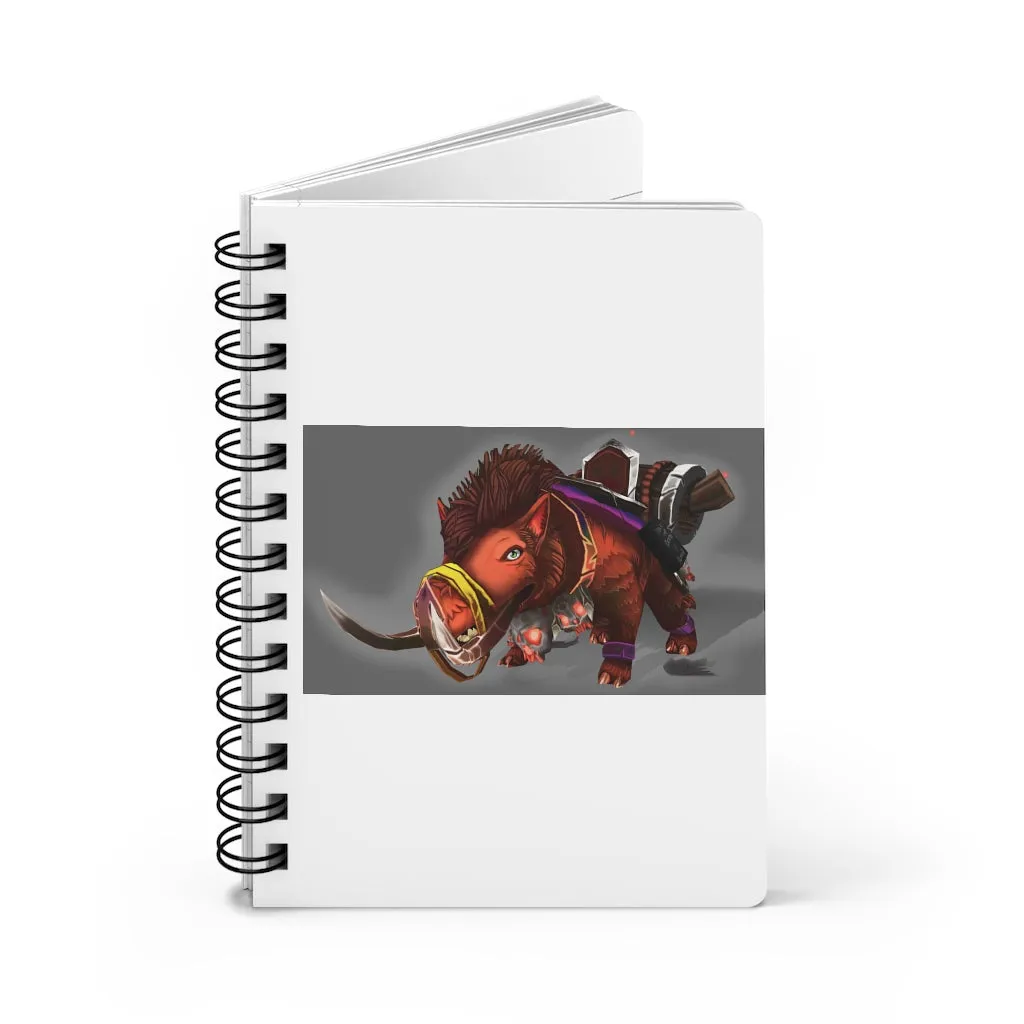 Spam the Death Mount Spiral Bound Journal
