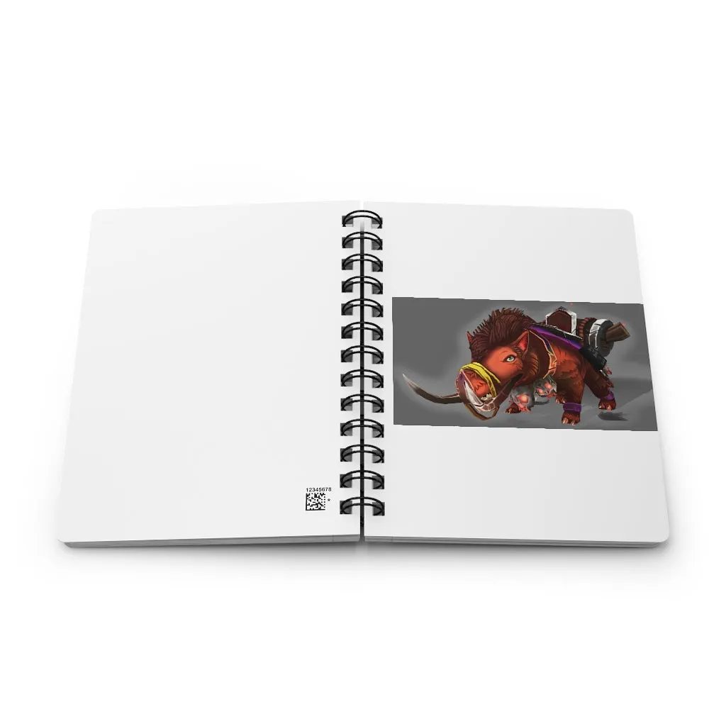 Spam the Death Mount Spiral Bound Journal